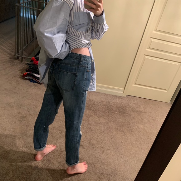 Ripped boyfriend jeans - Picture 5 of 5